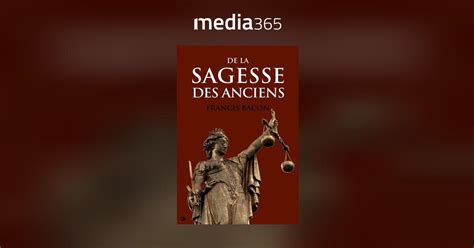 De La Sagesse Des Anciens PDF Media365