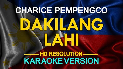 Karaoke Dakilang Lahi Charice Pempengco 🎤🎵 Acordes Chordify