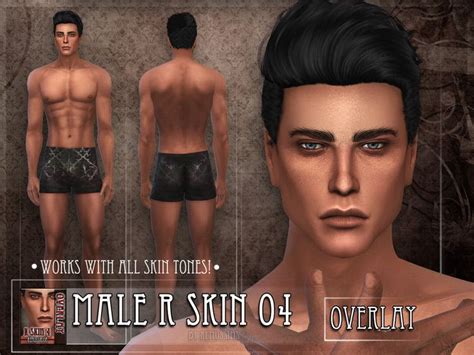 Remussirions R Skin 4 Male Overlay The Sims 4 Skin Sims 4 Cc