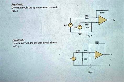 SOLVED Determine Vo In The Op Circuit Shown In Fig 3 MOL JoV IOV