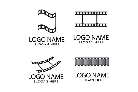 Movie Film Logo Vector Graphic by Redgraphic · Creative Fabrica