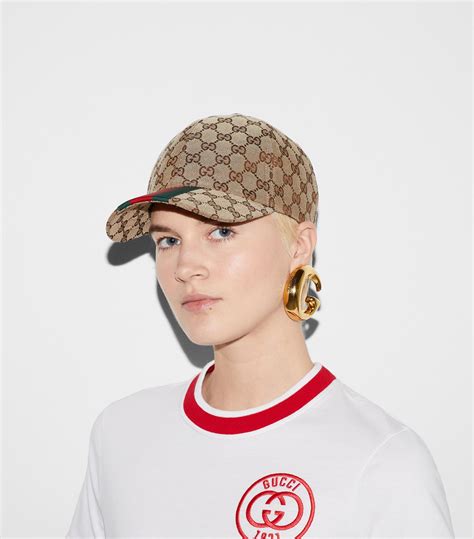 Womens Gucci Beige Original Gg Canvas Baseball Cap Harrods