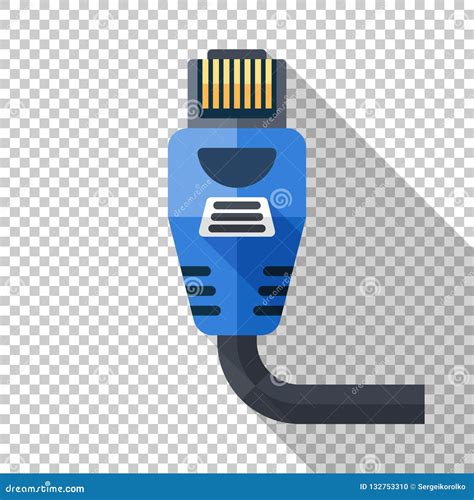 Ethernet Connector Pinout Color Code Straight And Crossover Rj45 Connect Vector