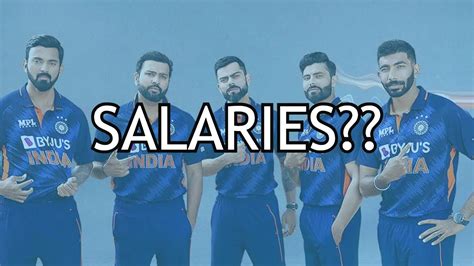 Indian Cricketers Salaries How Much Each Player Of India Team Earns