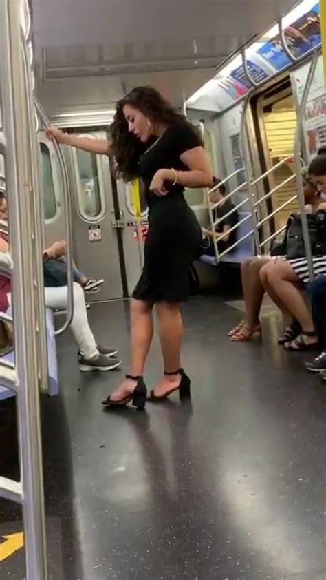 A Pantless Chick On The Subway Spread Her Legs 67 Photos Motherless