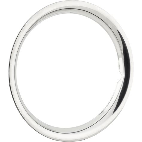 Stainless Steel 15 Inch Wheel Beauty Ring Smooth