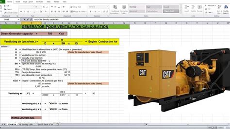 Generator Room Ventilation Calculation And Louver Sizing, 55% OFF