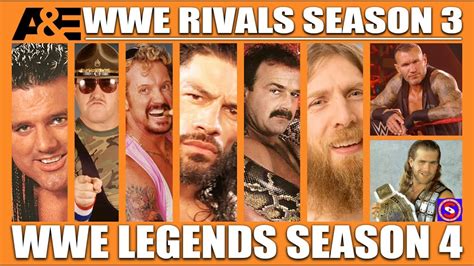 Aande Biography Wwe Legends Season 4 Wwe Rivals Season 3 The Rock