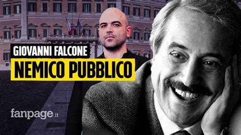 Roberto Saviano Racconta Giovanni Falcone Luomo Più Odiato Ditalia