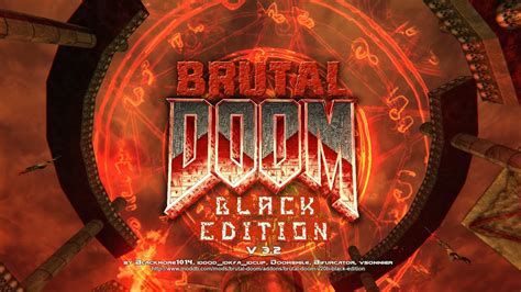 O MOD BOM Brutal Doom Black Edition YouTube