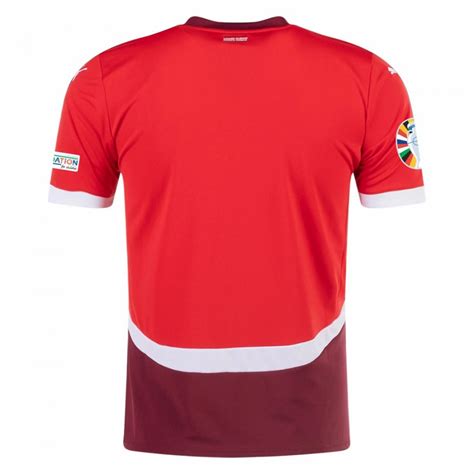 Switzerland Mens Home Euro Soccer Jersey 2024