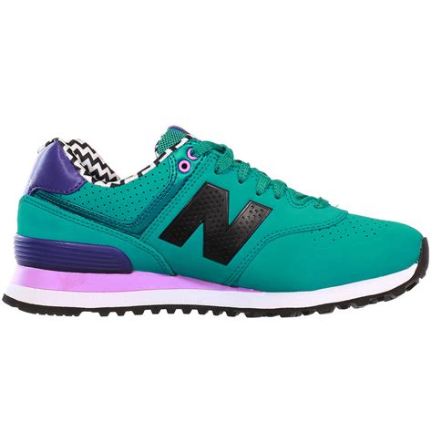 Tenis New Balance 574 Wl574acb Turquesa Mujer Footwear Retail