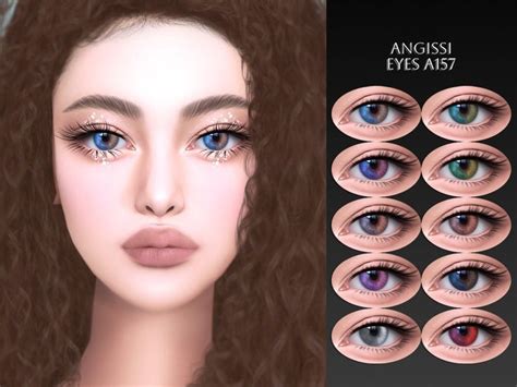 Angissi S Eyes A157 In 2024 Sims 4 Cc Eyes Sims 4 Mods Sims 4