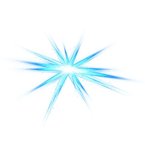 Burst Effect Png Image Deep Sky Blue Cross Burst Radiation Special