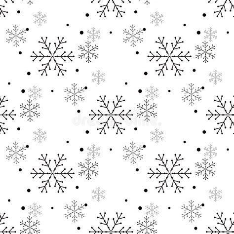 Black And White Snowflake Wallpaper