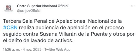 Susana Villarán Poder Judicial Evaluó Apelación De Rutas De Lima En