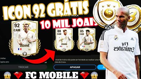 Fc Sports Mobile Como Resgatar O Cone Zidane Ger No Fc Mobile