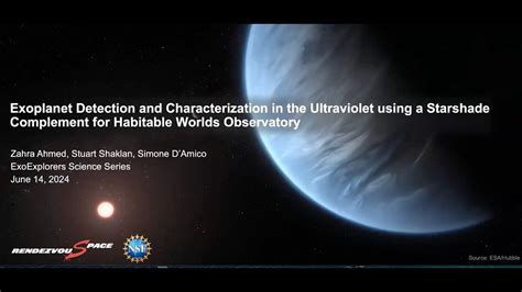 Exoplanet Detection Characterization In The UV Using A Starshade