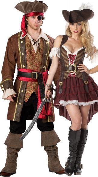 Wanted Pirates Couples Costume Couples Costumes Couple Halloween