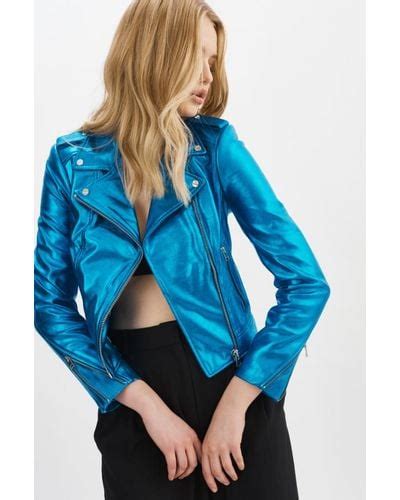 Cobalt Blue Jackets For Women Lyst