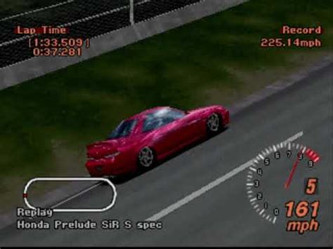 Gran Turismo Max Speed Honda Prelude Sir S Spec Youtube