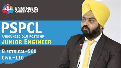 Pspcl Je Recruitment Junior Engineer Electrical Civil