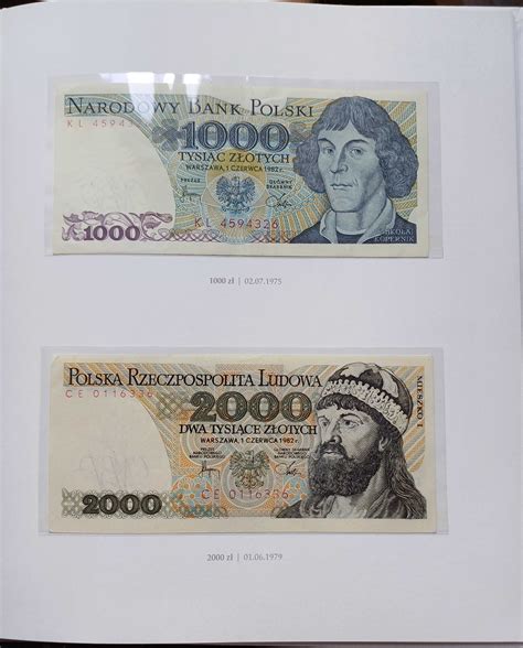 Album Nbp Polskie Banknoty Obiegowe Okr Glik Olx Pl