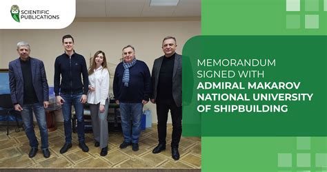 Memorandum Of Understanding Signed With Admiral Makarov National