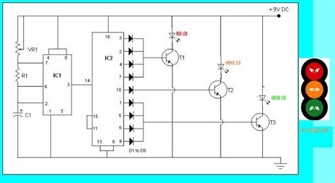 Traffic Light Control Wiring Diagram Using Plug Relays Way T