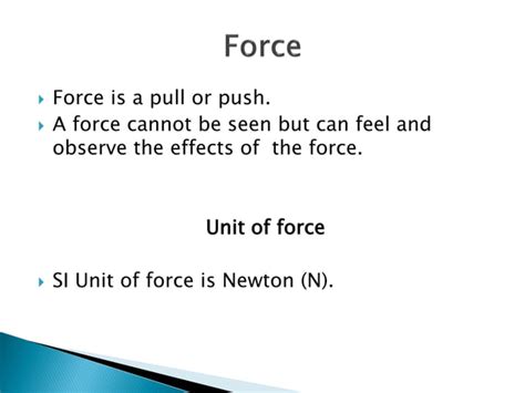 Force and pressure | PPT