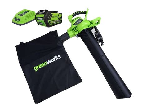 Greenworks Blower Vac G Max 40v Li Ion Digipro 40ah Kit Onecheq