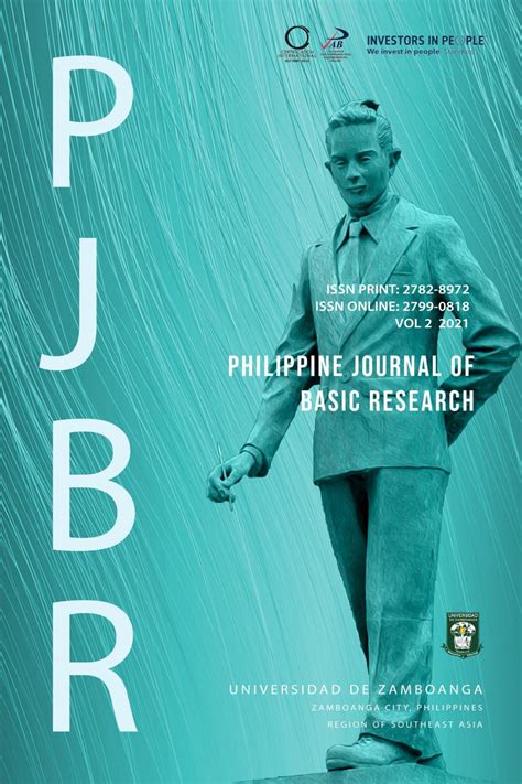 Philippine Journal Of Basic Research Pjbr Universidad De Zamboanga