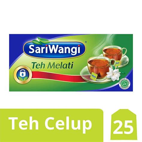 Jual SariWangi Teh Celup Melati 25 Kantung Celup Shopee Indonesia