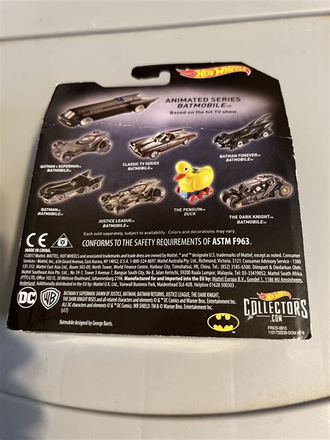 Mavin MATTEL HOT WHEELS ANIMATED SERIES BATMOBILE NEW