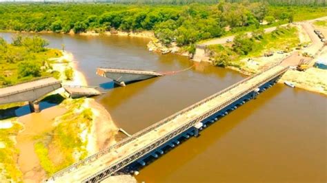 Habilitaron El Tránsito En La Ruta 12 Tras La Caída Del Puente En La