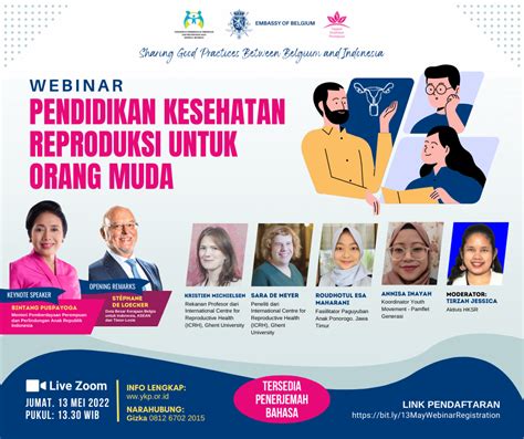 Webinar Pendidikan Kesehatan Reproduksi Untuk Orang Muda Yayasan