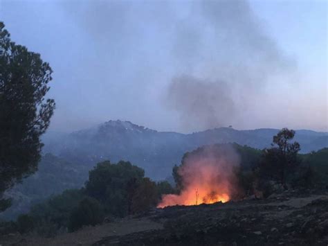 La Junta Rebaja El Nivel De Peligrosidad Del Incendio De Hoyo De