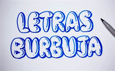 Cómo Dibujar Letras Burbuja para Graffiti - Lettering