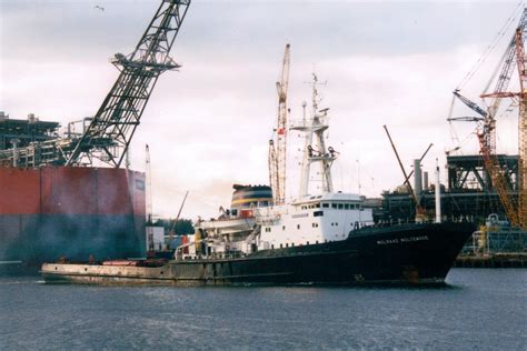 Motor Vessel S A WOLRAAD WOLTEMADE built by Robb Caledon Shipbuilders Ltd. in 1976 for South ...