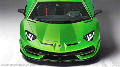 Lamborghini Aventador Svj Dimensions Boot Space And Similars