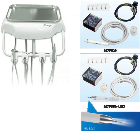 Unidad Dental Portátil Escalador Ultrasónico Led Suministro De Agua