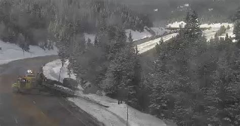 Several Vehicle Slide Offs Cause Shutdown At Vail Pass On I 70 Westbound Cbs Colorado