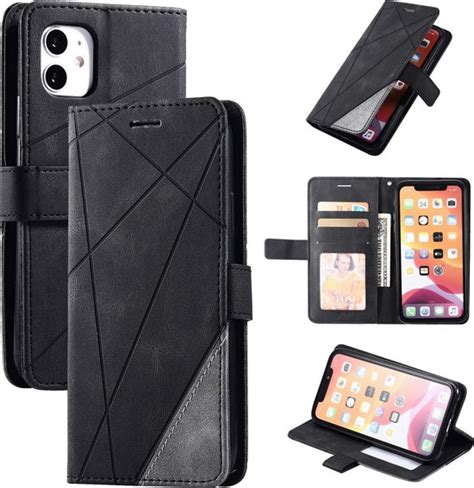 Book Case Apple IPhone 11 Hoogwaardig PU Leren Hoesje Lederen