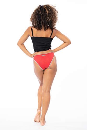 Sexy Basics Womens Pack String Bikini Briefs Ultra Soft Cotton