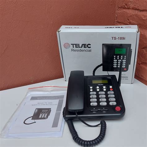 Telefone Celular Rural Fixo De Mesa Telsec Ts I Chip Gsm Seminovo