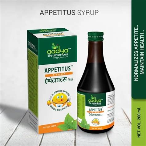 Aadya Life Sciences Appetitus Syrup 200 ML At Rs 112 Bottle In