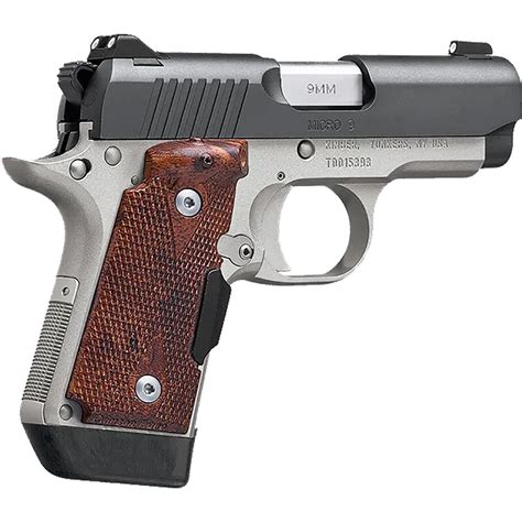 Kimber Micro Pistol Mm In Two Tone Rd Laser Grip