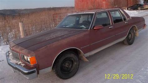 Purchase Used 1986 Chevrolet Caprice Classic Sedan 4 Door 50l In