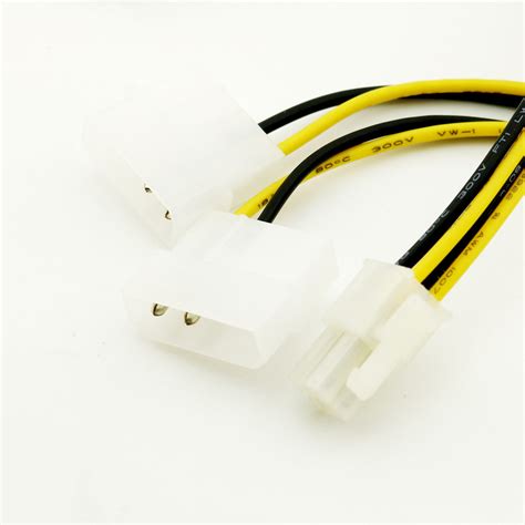 4 Pin Molex To 4pin Atx Eps 12v Motherboard Connector Power Supply