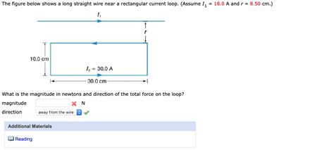 Solved The Figure Below Shows A Long Straight Wire Near A Chegg